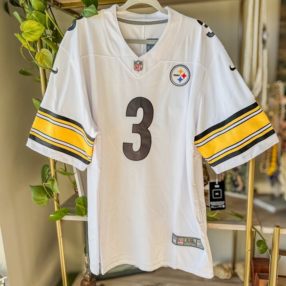 NWT-Pittsburgh Steelers Nike Onfield NFL Player Jersey #3 Russell Wilson, XXL